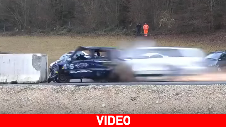 Δείτε τι θα γίνει αν τρακάρετε με 200 χλμ./ώρα…